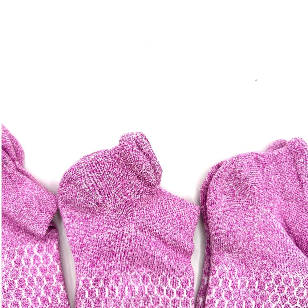3 Pairs Bombas Pairs Women's Ankle Socks Size Large 8-12 - Picture 2 of 3